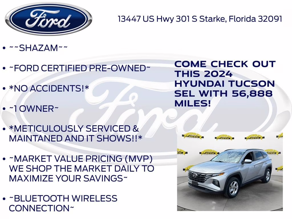 2024 Shimmering Silver Hyundai Tucson SEL AWD SUV