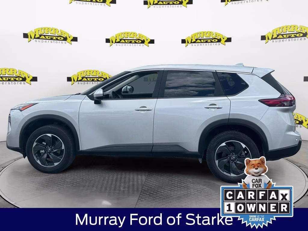 2024 Brilliant Silver Metallic Nissan Rogue SV AWD SUV
