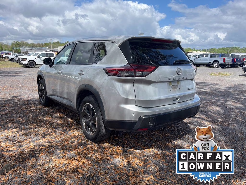2024 Brilliant Silver Metallic Nissan Rogue SV AWD SUV