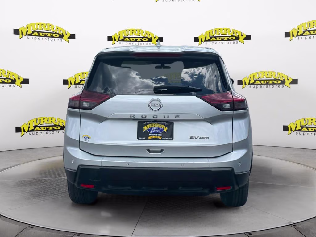 2024 Brilliant Silver Metallic Nissan Rogue SV AWD SUV