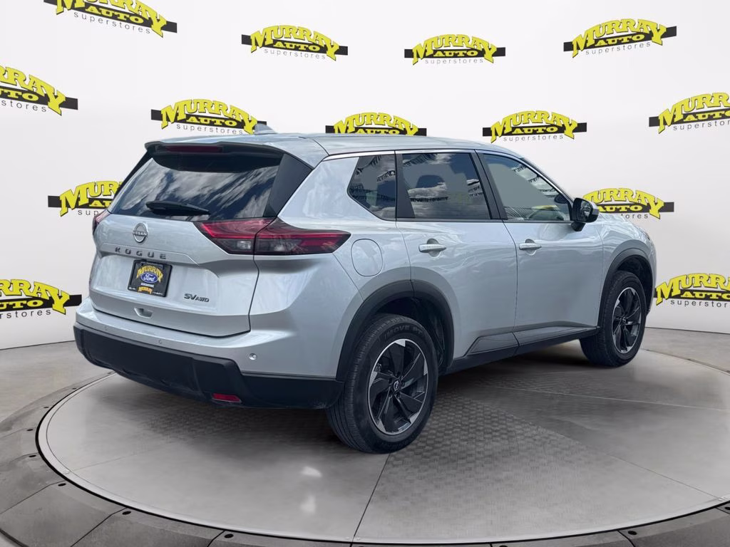 2024 Brilliant Silver Metallic Nissan Rogue SV AWD SUV
