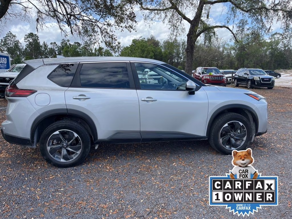 2024 Brilliant Silver Metallic Nissan Rogue SV AWD SUV