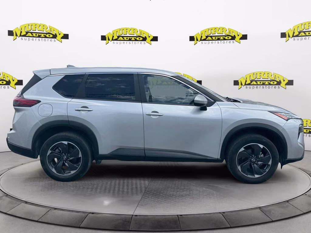 2024 Brilliant Silver Metallic Nissan Rogue SV AWD SUV