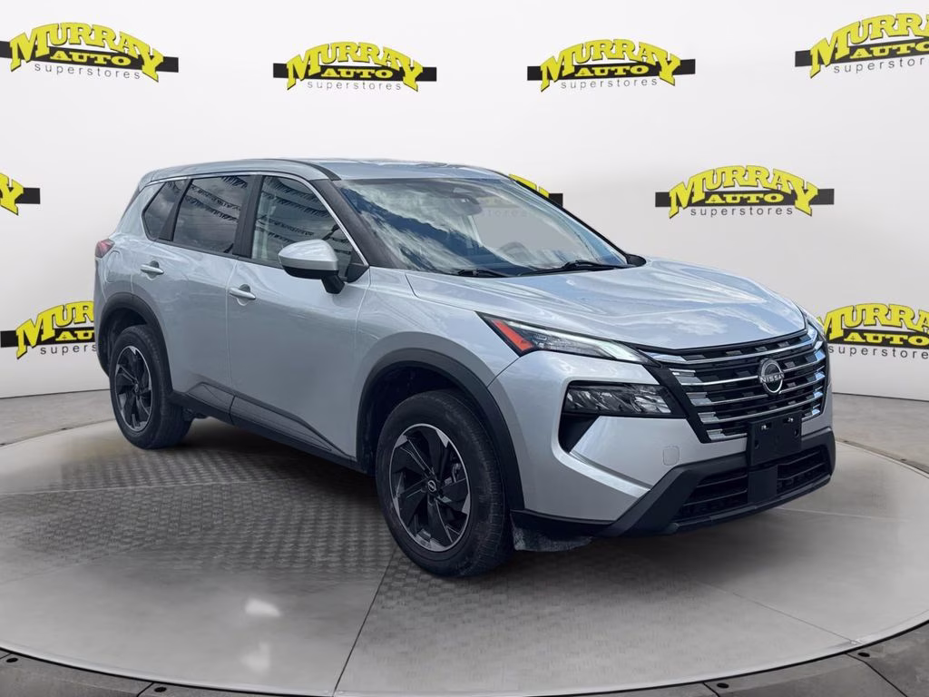 2024 Brilliant Silver Metallic Nissan Rogue SV AWD SUV