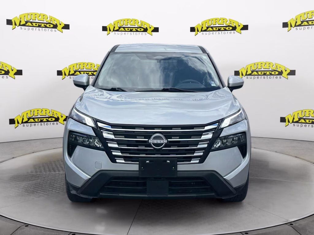 2024 Brilliant Silver Metallic Nissan Rogue SV AWD SUV