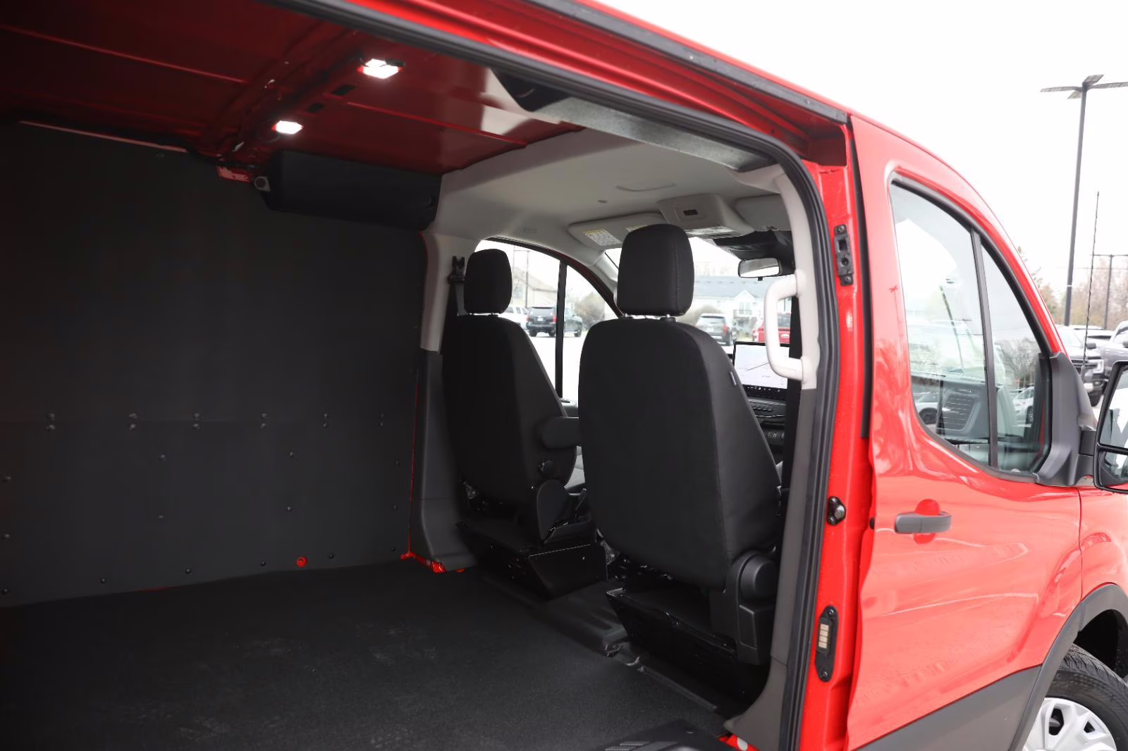 2026 Race Red Ford Transit Cargo Van RWD Van