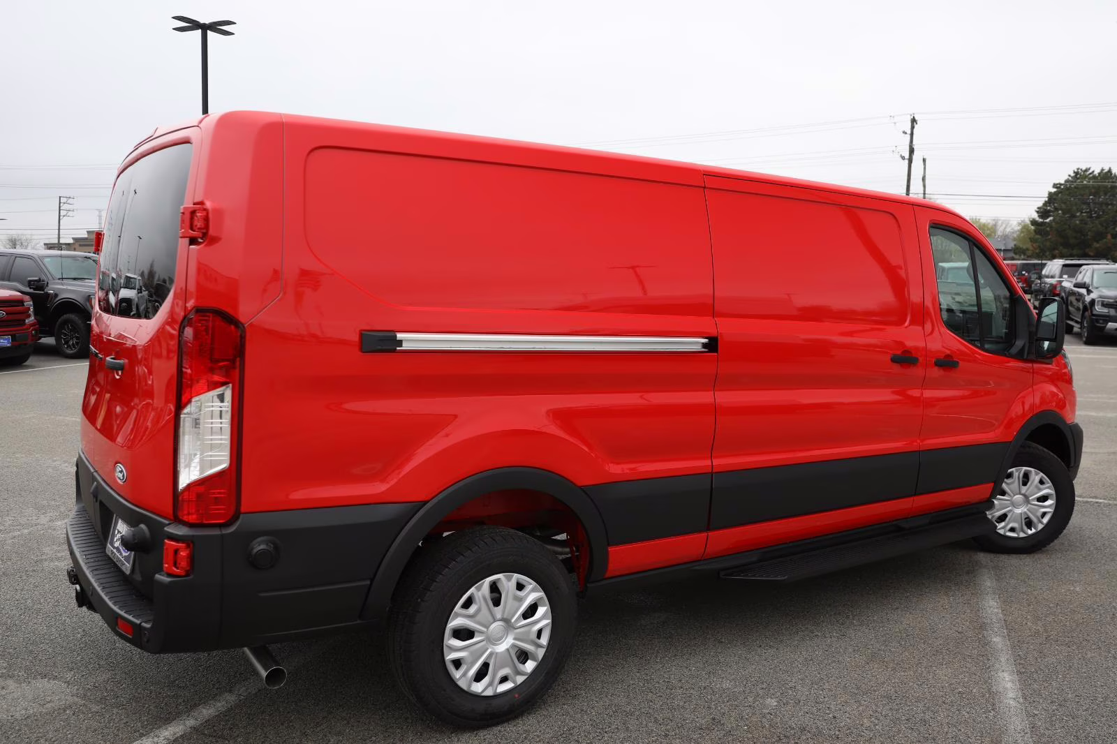 2026 Race Red Ford Transit Cargo Van RWD Van