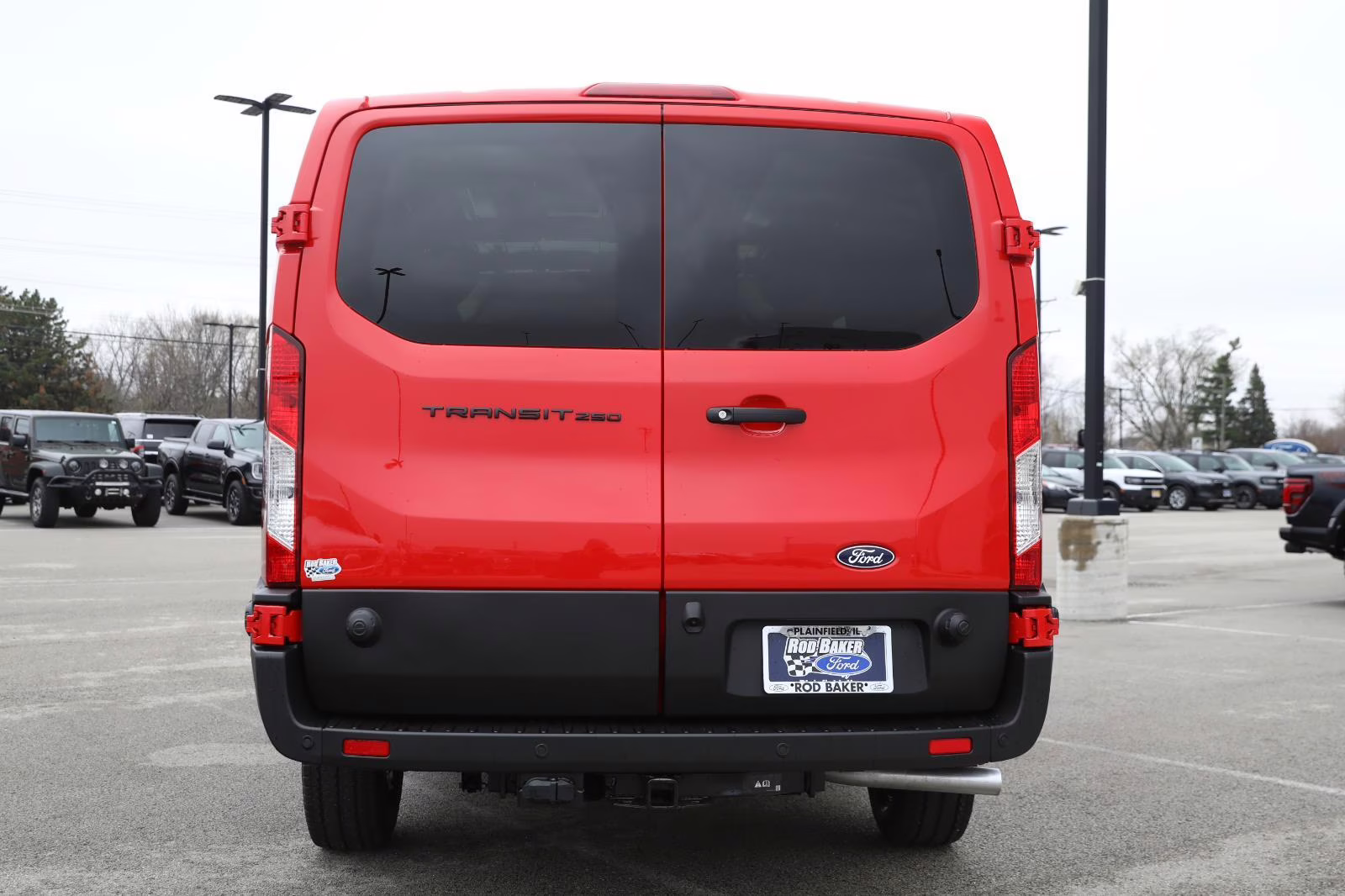 2026 Race Red Ford Transit Cargo Van RWD Van