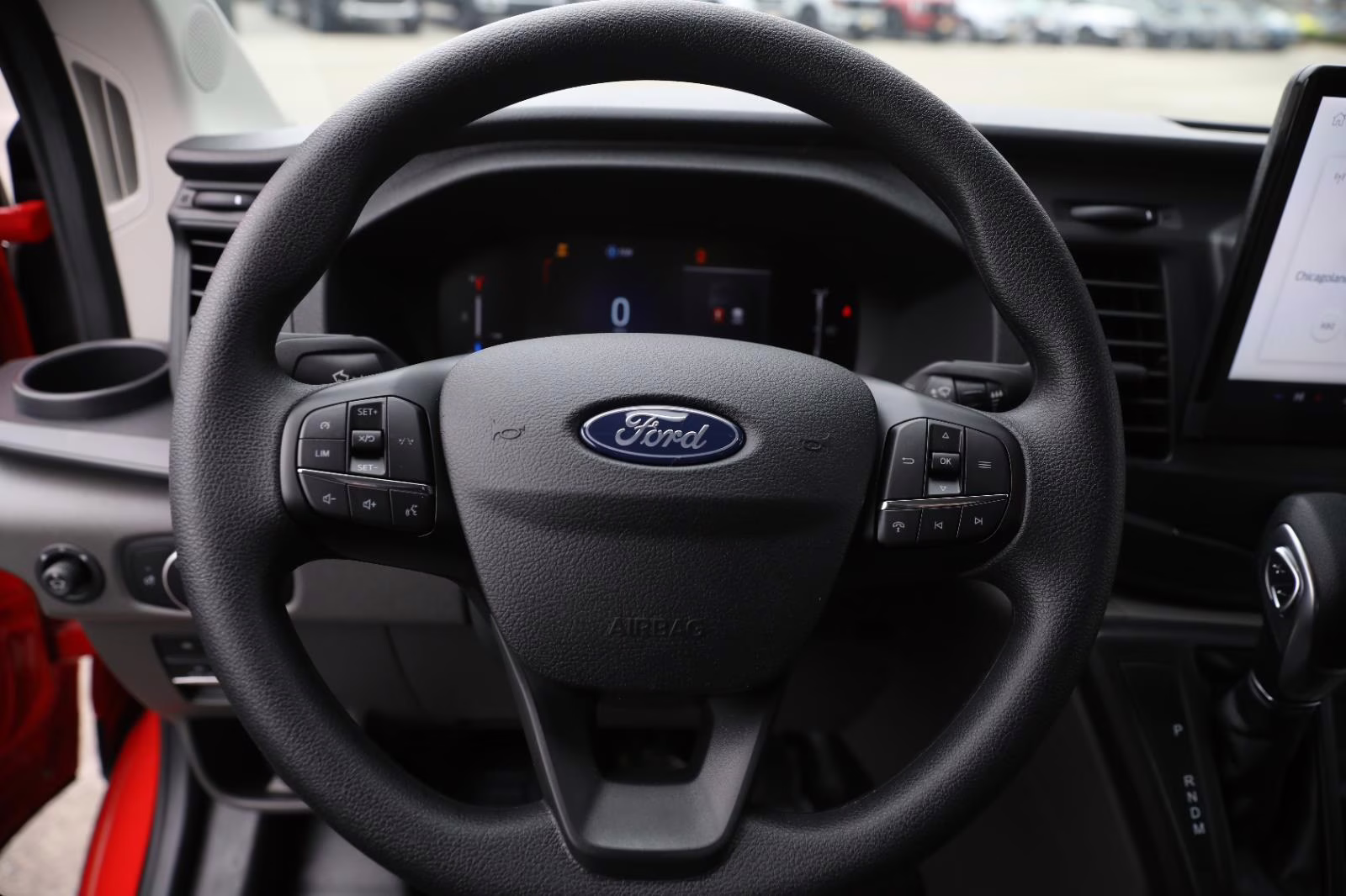 2026 Race Red Ford Transit Cargo Van RWD Van