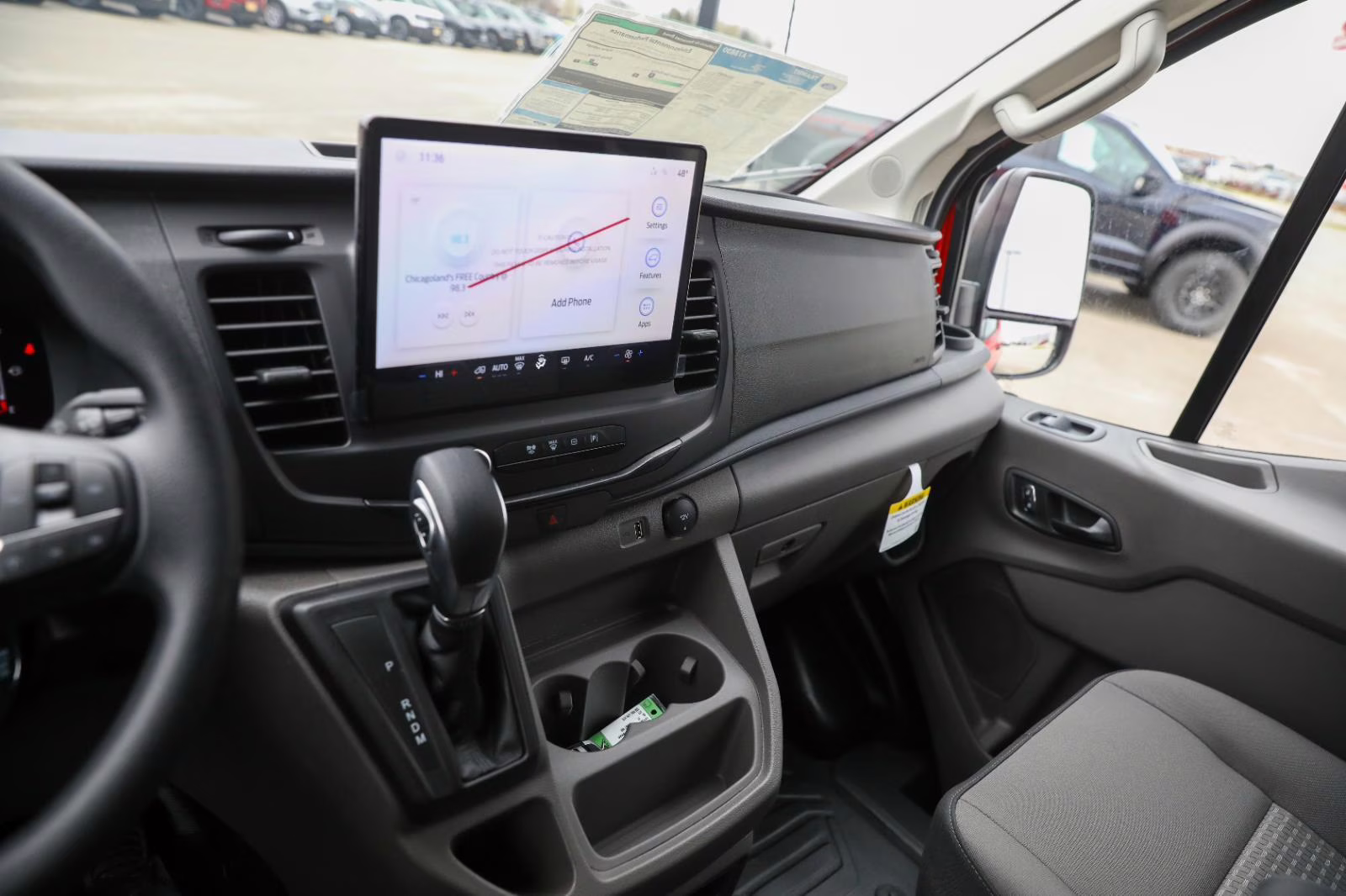 2026 Race Red Ford Transit Cargo Van RWD Van