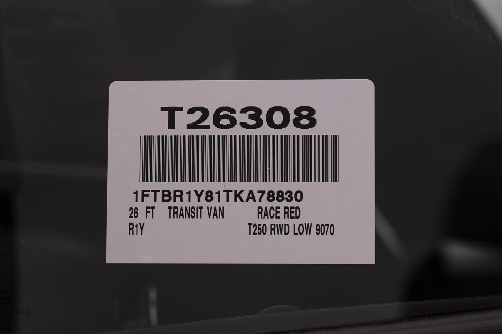 2026 Race Red Ford Transit Cargo Van RWD Van