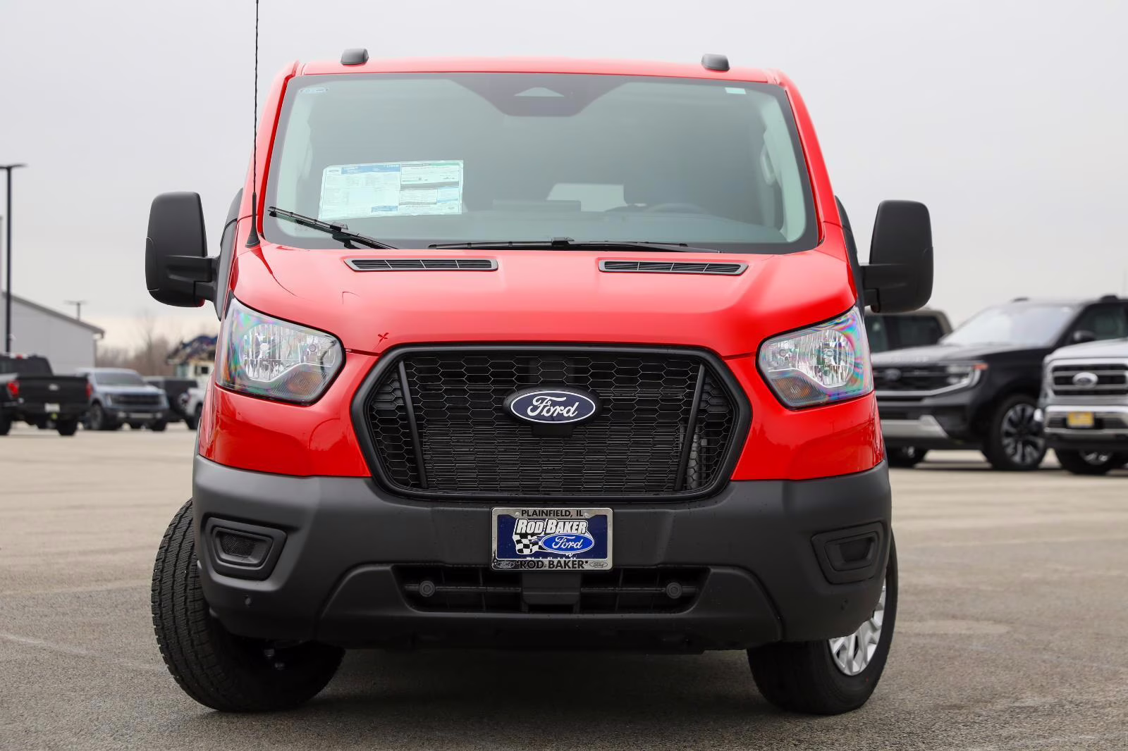 2026 Race Red Ford Transit Cargo Van RWD Van