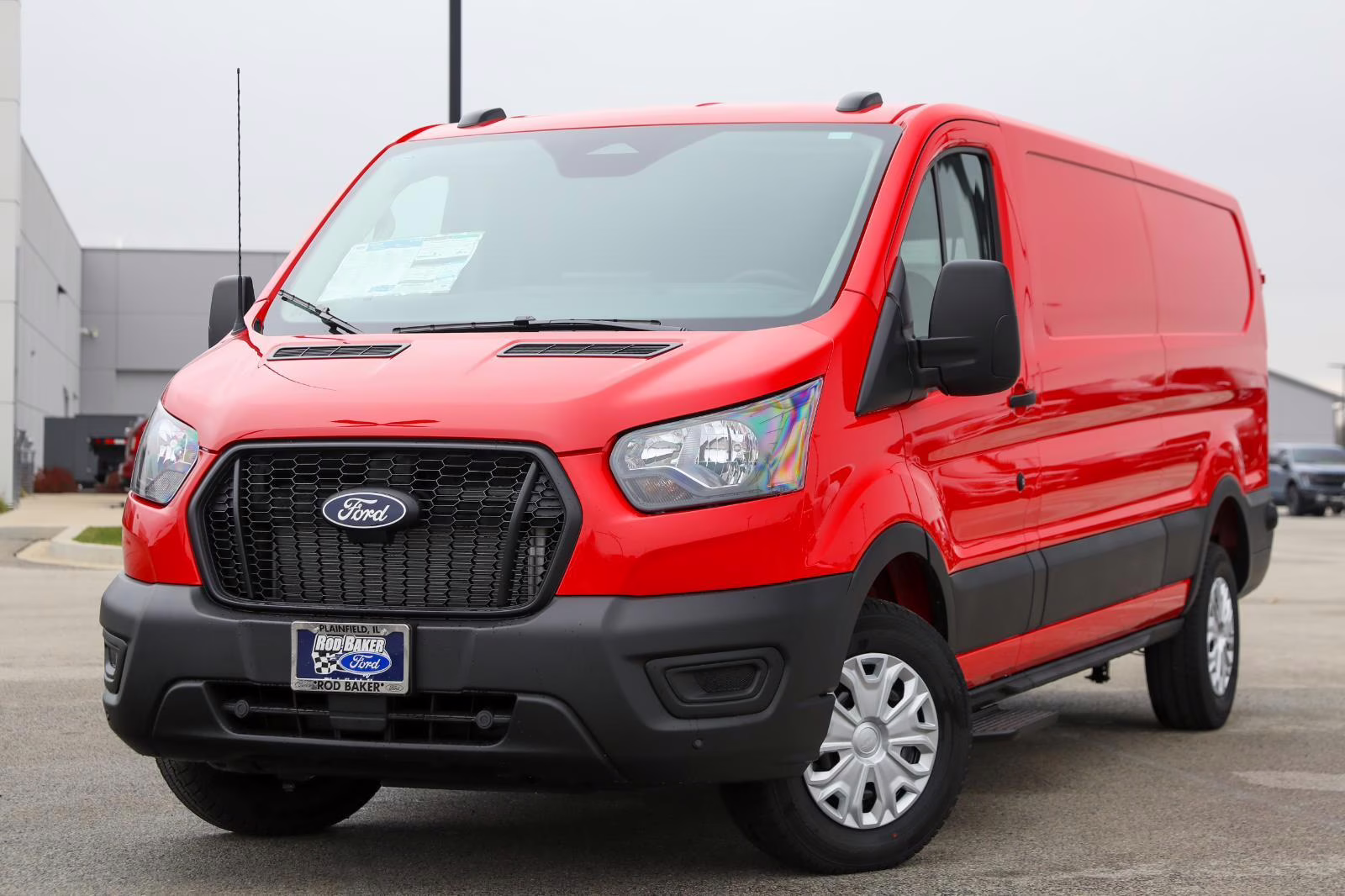 2026 Race Red Ford Transit Cargo Van RWD Van