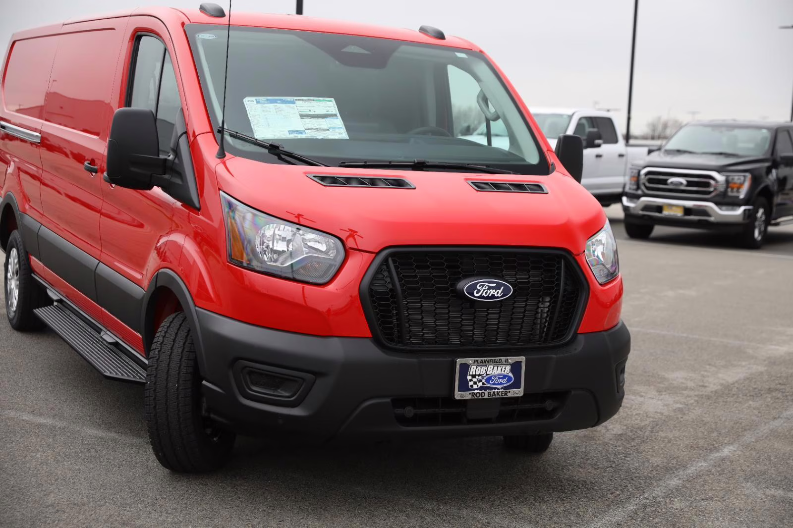 2026 Race Red Ford Transit Cargo Van RWD Van