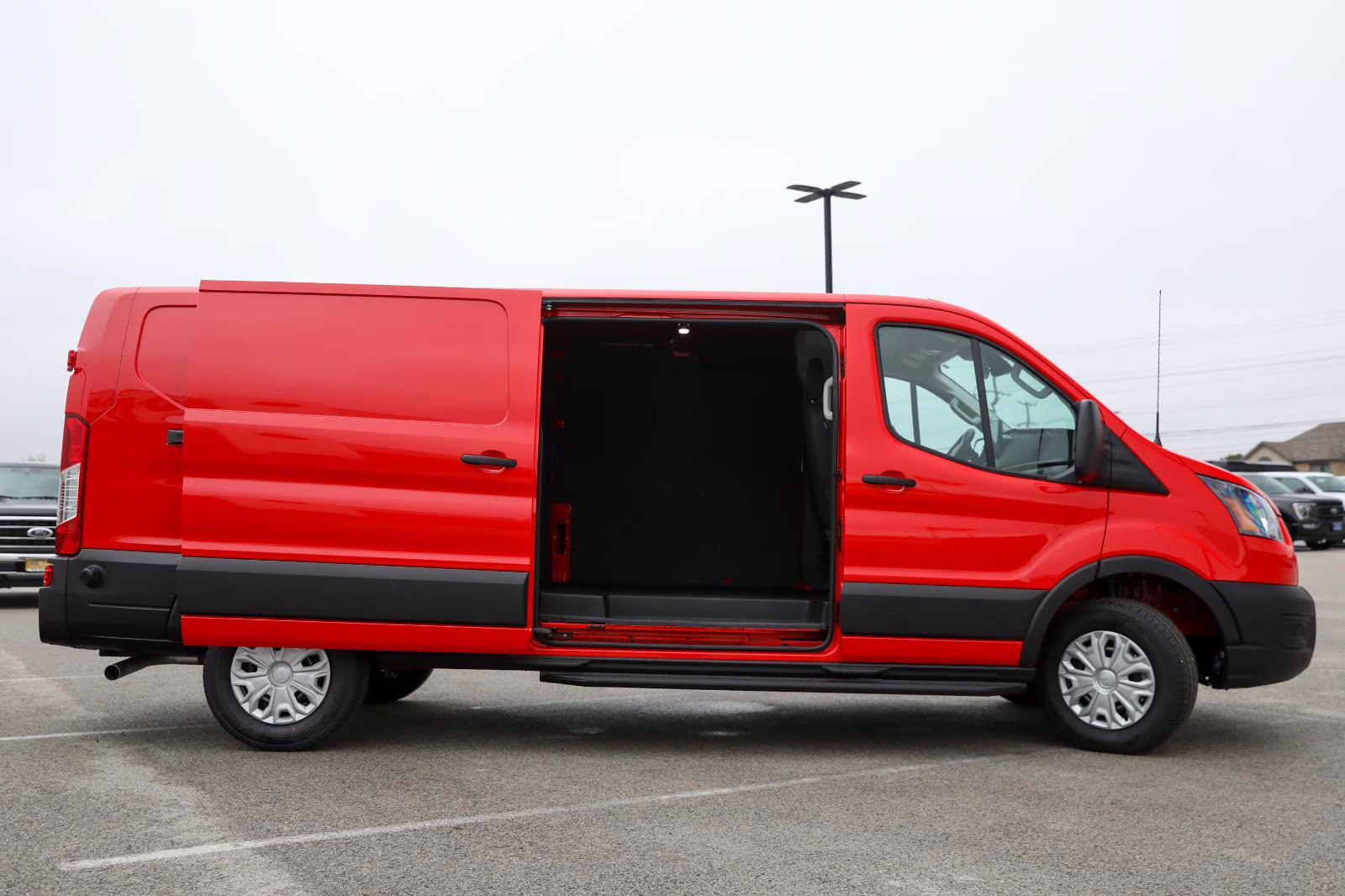 2026 Race Red Ford Transit Cargo Van RWD Van