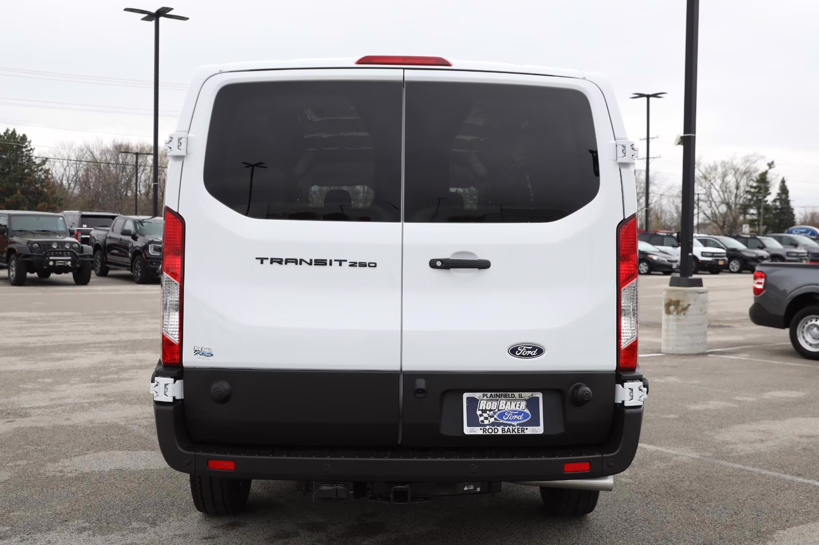 2026 Oxford White Ford Transit Cargo Van RWD Van