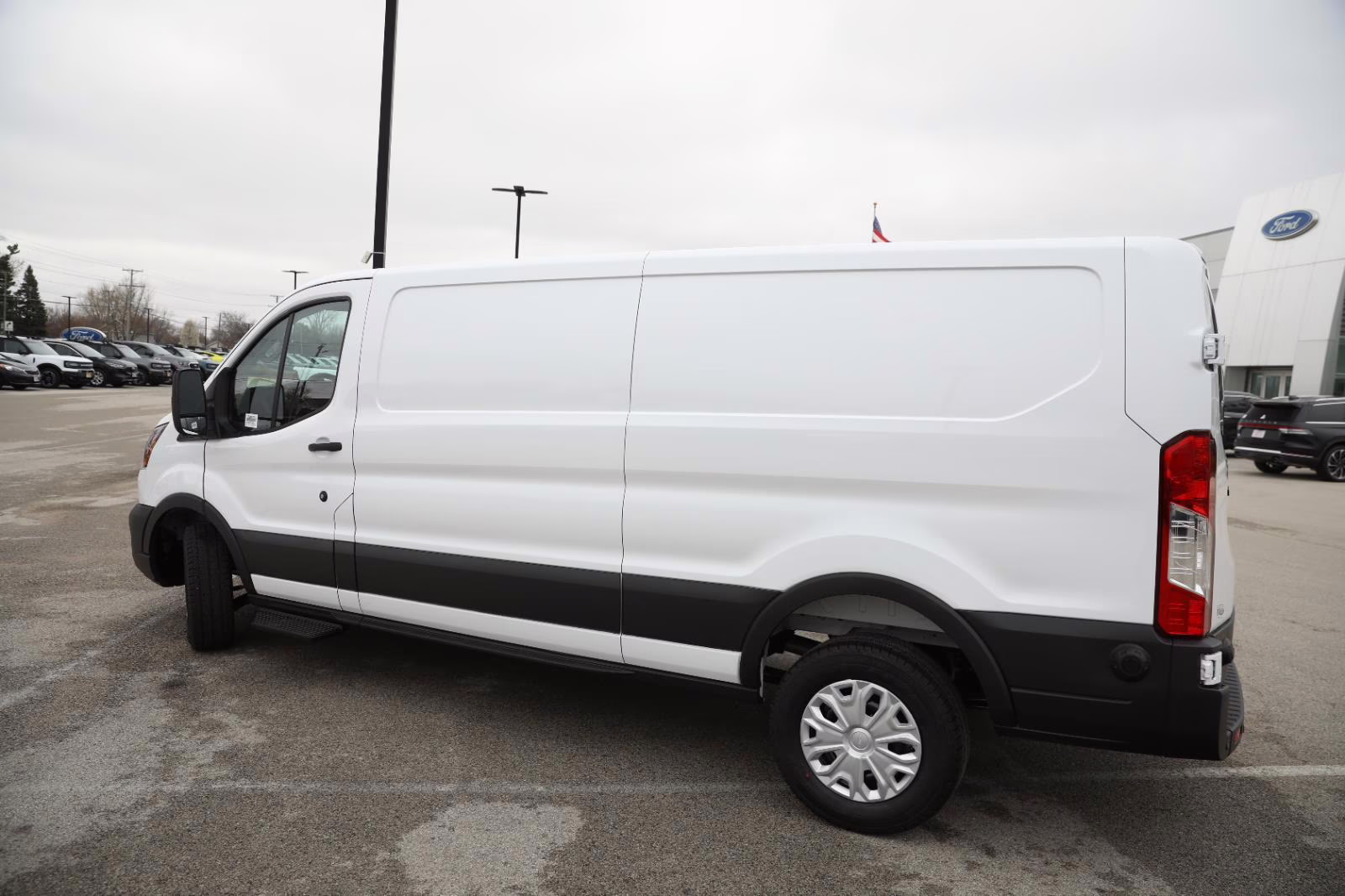 2026 Oxford White Ford Transit Cargo Van RWD Van