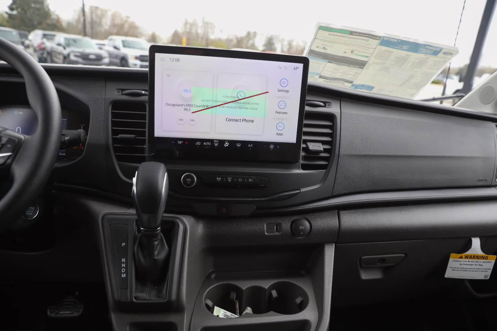 2026 Oxford White Ford Transit Cargo Van RWD Van