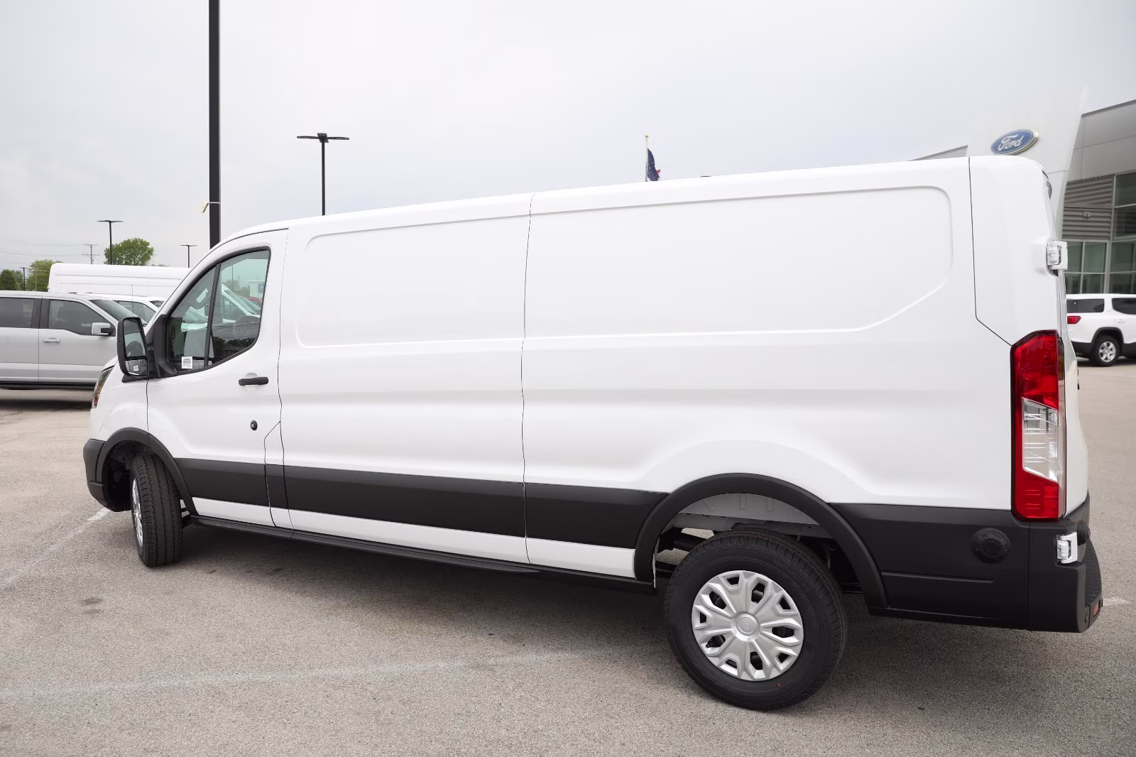 2026 Oxford White Ford Transit Cargo Van RWD Van