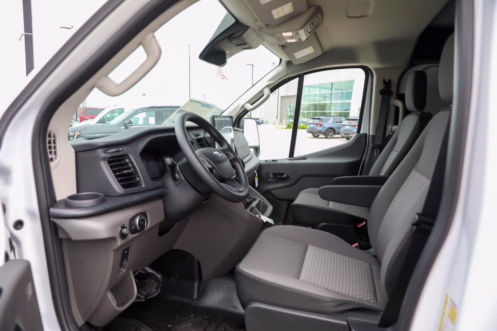 2026 Oxford White Ford Transit Cargo Van RWD Van