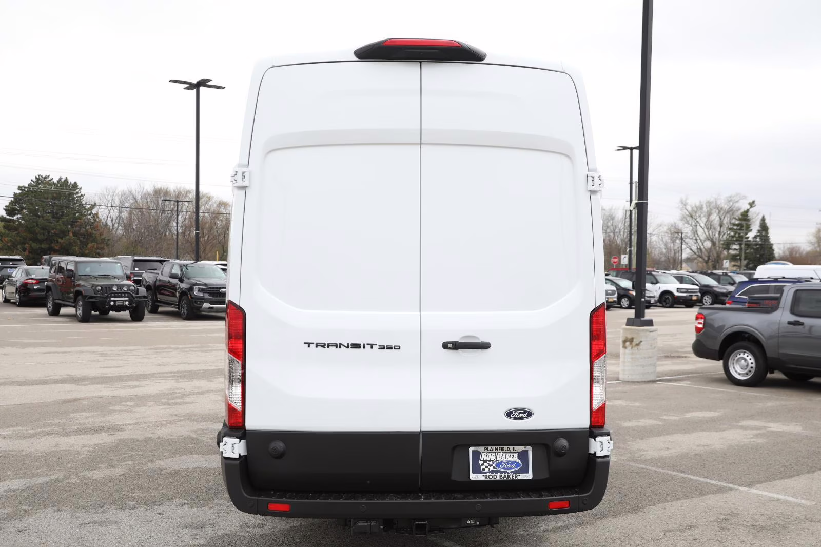 2026 Oxford White Ford Transit Cargo Van RWD Van