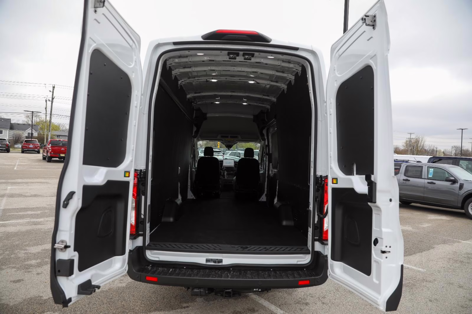 2026 Oxford White Ford Transit Cargo Van RWD Van