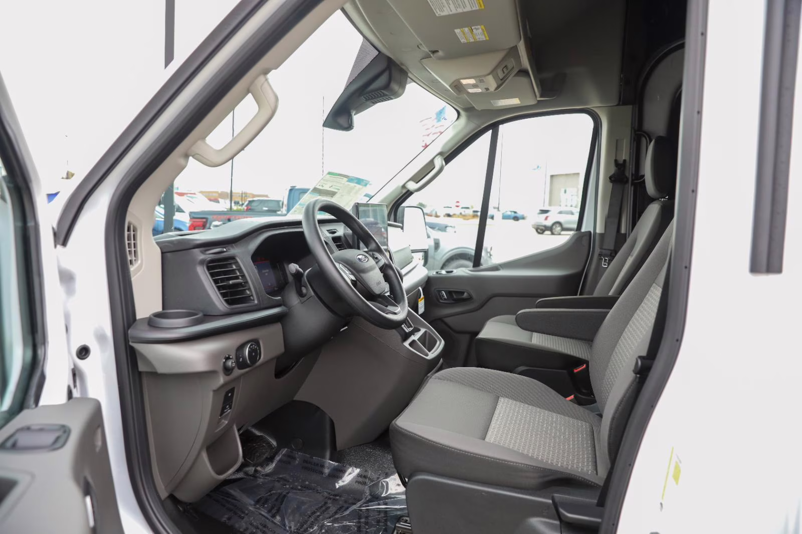 2026 Oxford White Ford Transit Cargo Van RWD Van