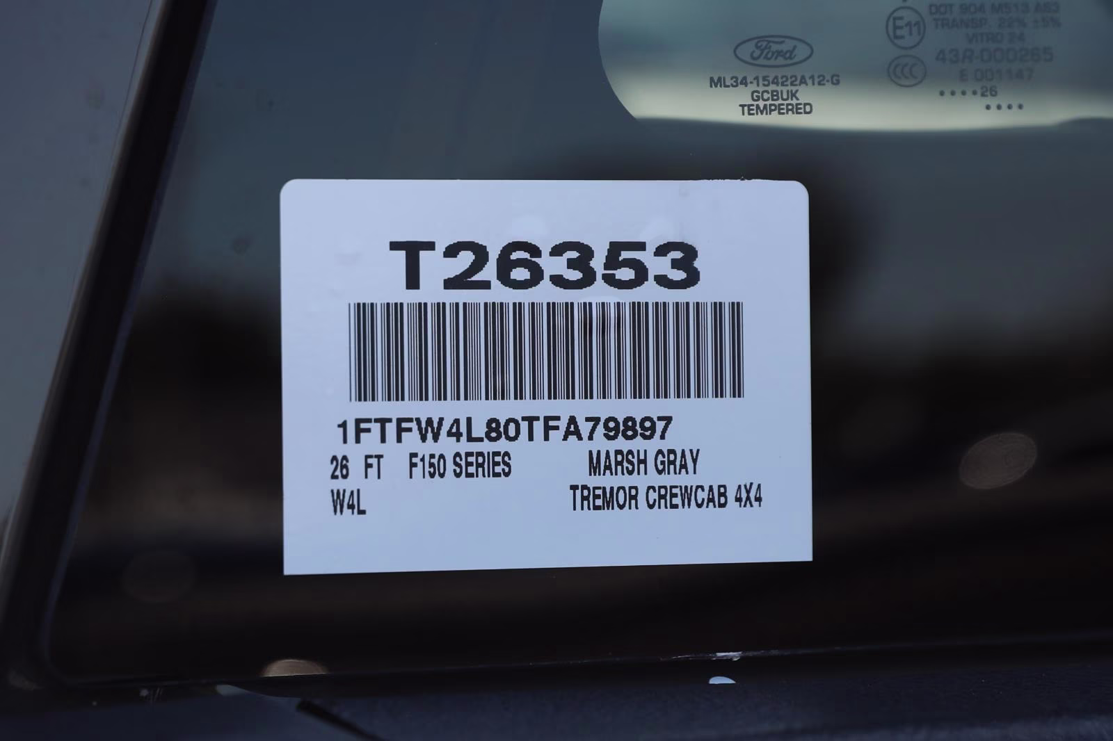 2026 Marsh Gray Ford F-150 Tremor 4X4 Truck