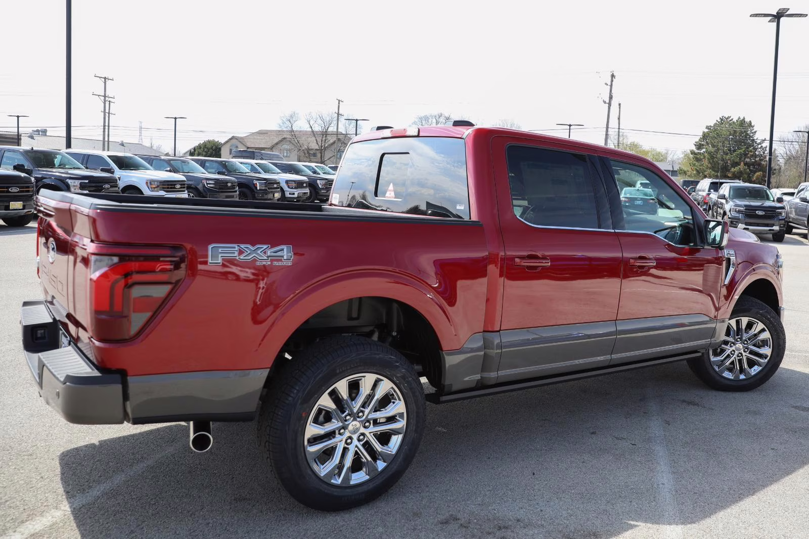 2026 Ruby Red Metallic Tinted Clearcoat Ford F-150 King Ranch 4X4 Truck
