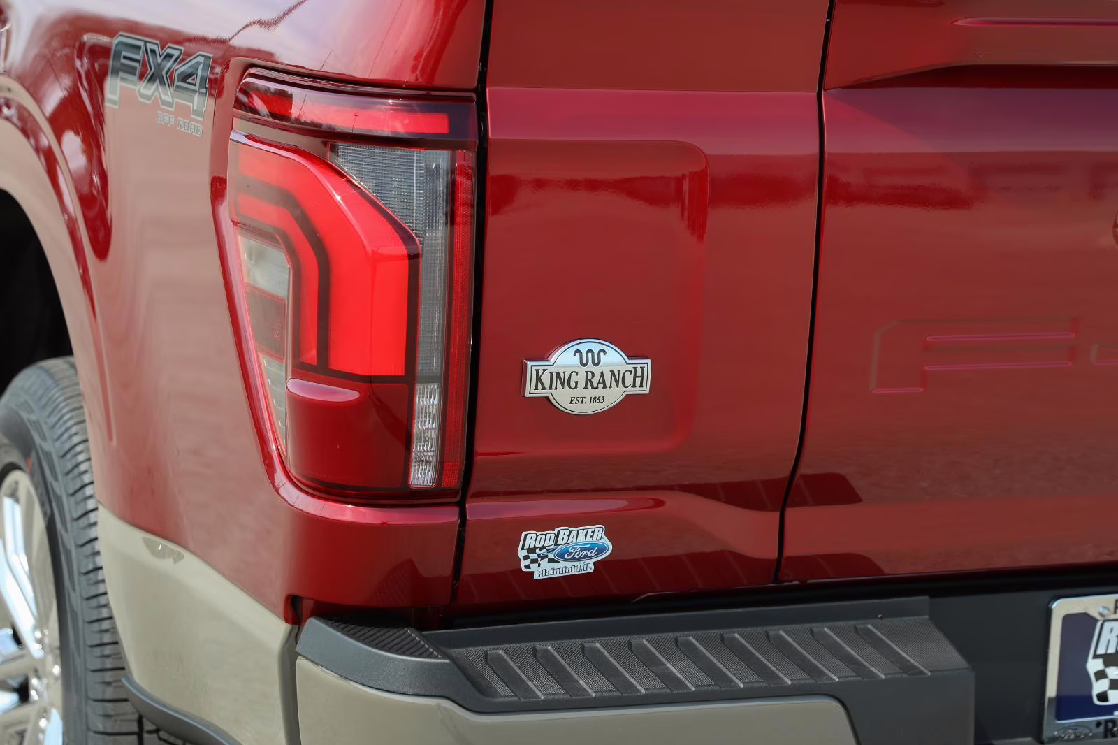 2026 Ruby Red Metallic Tinted Clearcoat Ford F-150 King Ranch 4X4 Truck