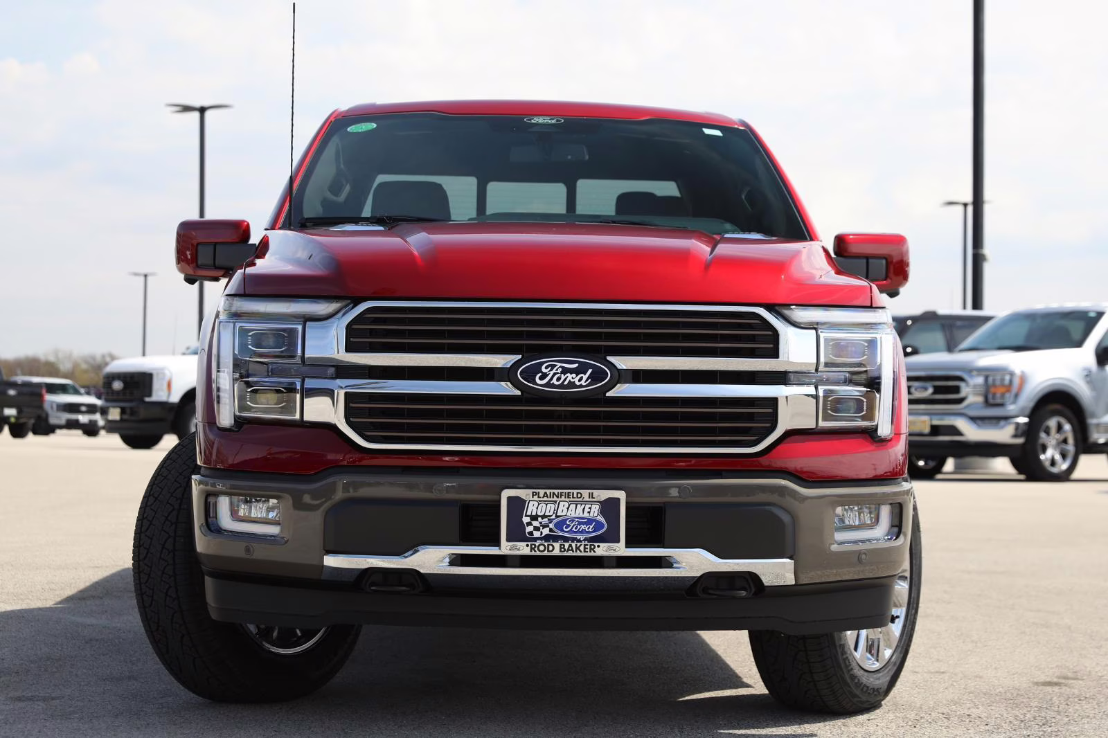 2026 Ruby Red Metallic Tinted Clearcoat Ford F-150 King Ranch 4X4 Truck