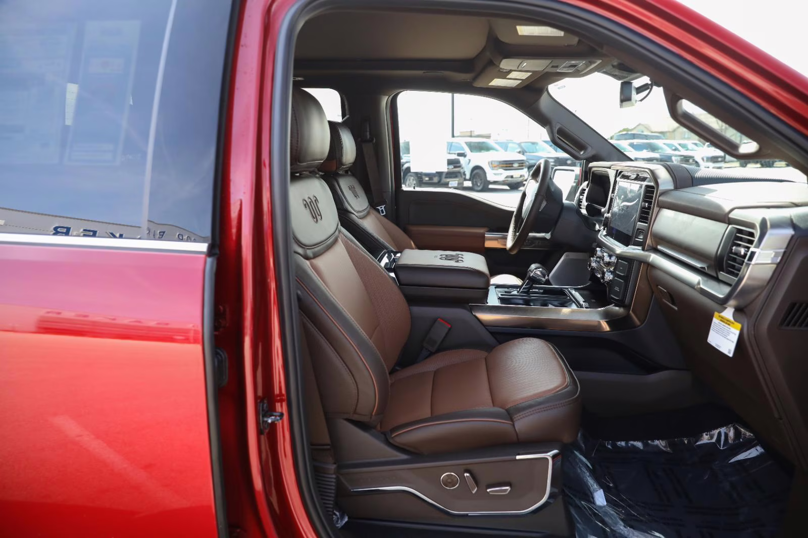 2026 Ruby Red Metallic Tinted Clearcoat Ford F-150 King Ranch 4X4 Truck