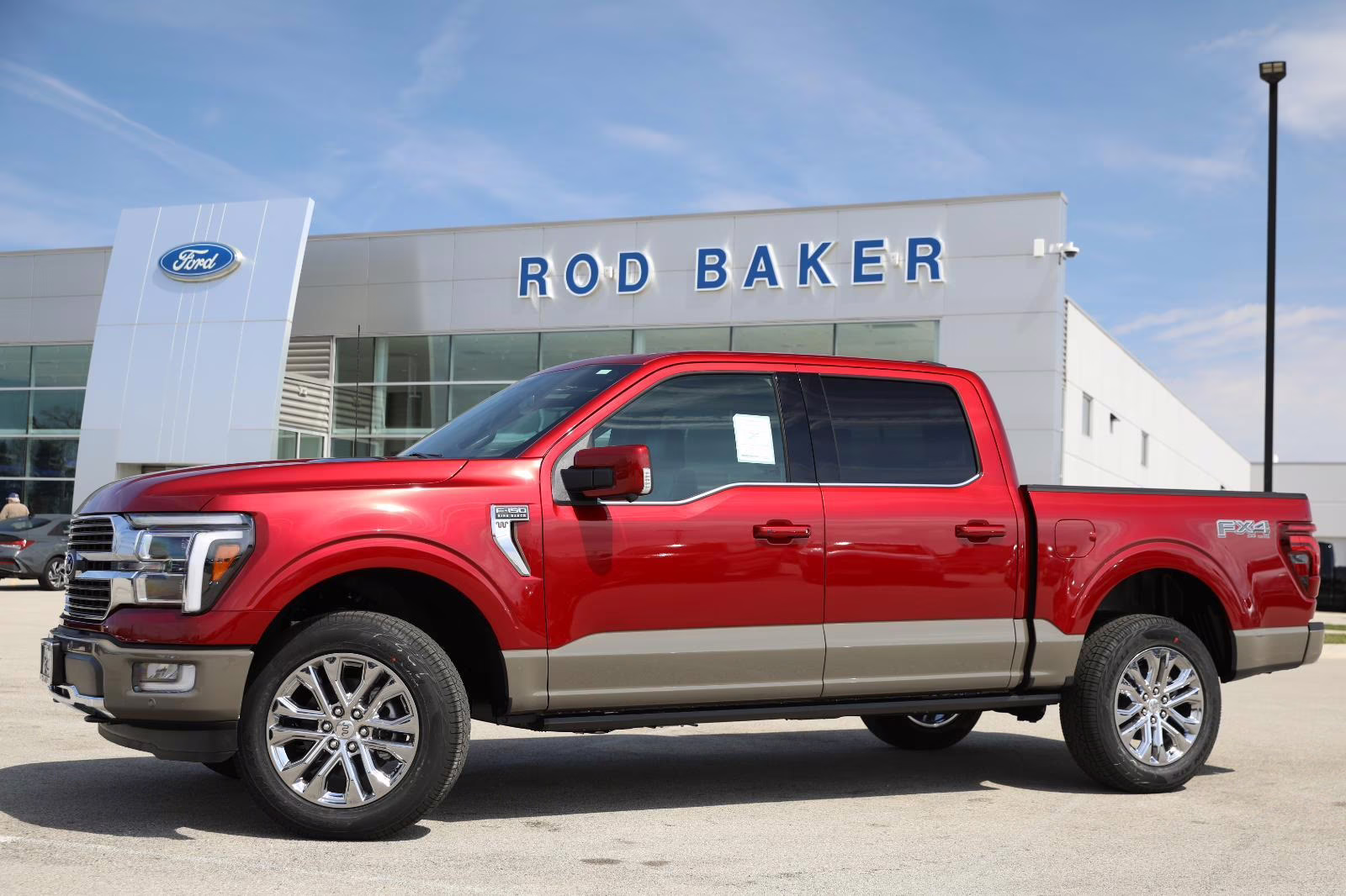 2026 Ruby Red Metallic Tinted Clearcoat Ford F-150 King Ranch 4X4 Truck