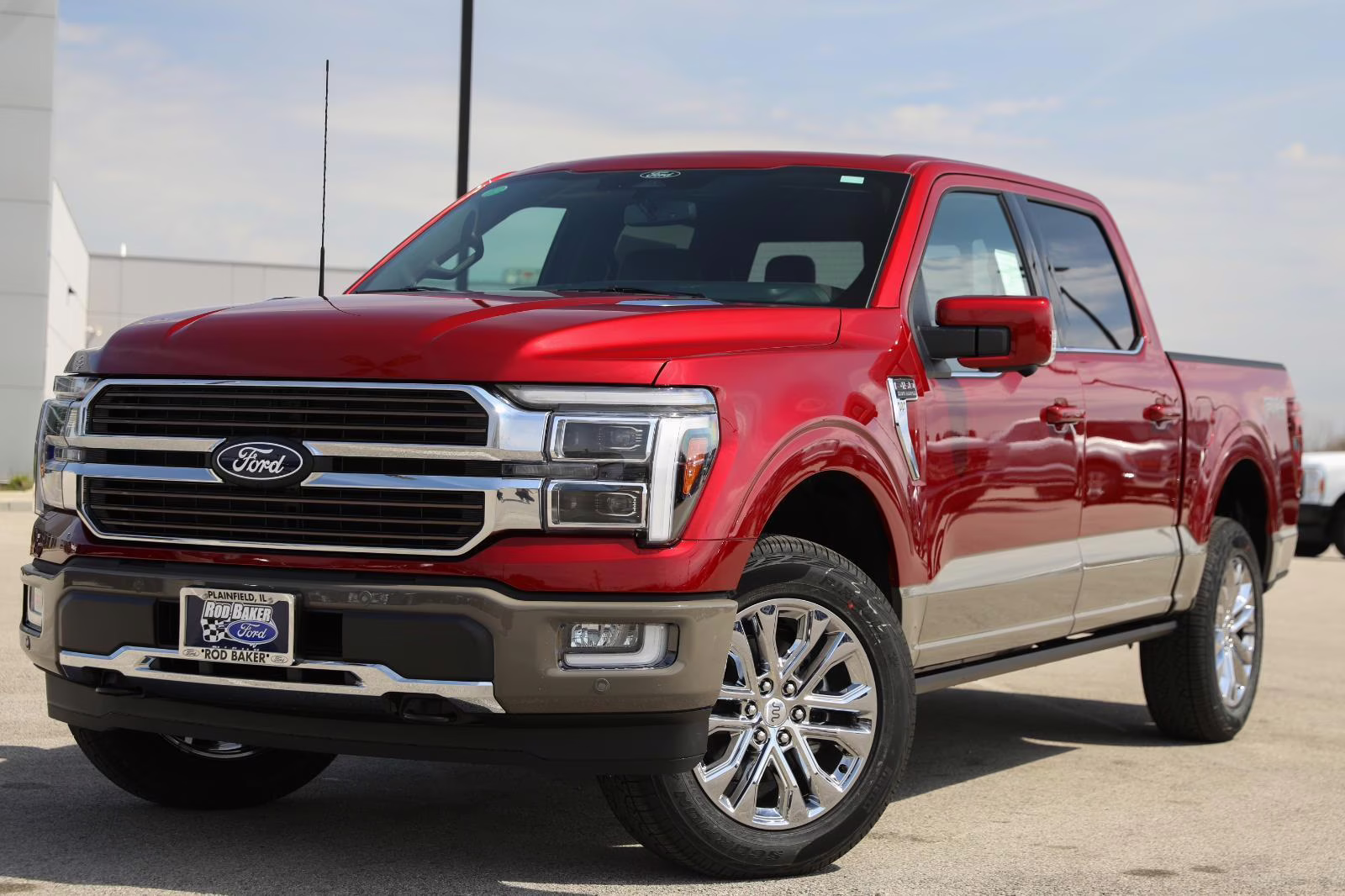 2026 Ruby Red Metallic Tinted Clearcoat Ford F-150 King Ranch 4X4 Truck