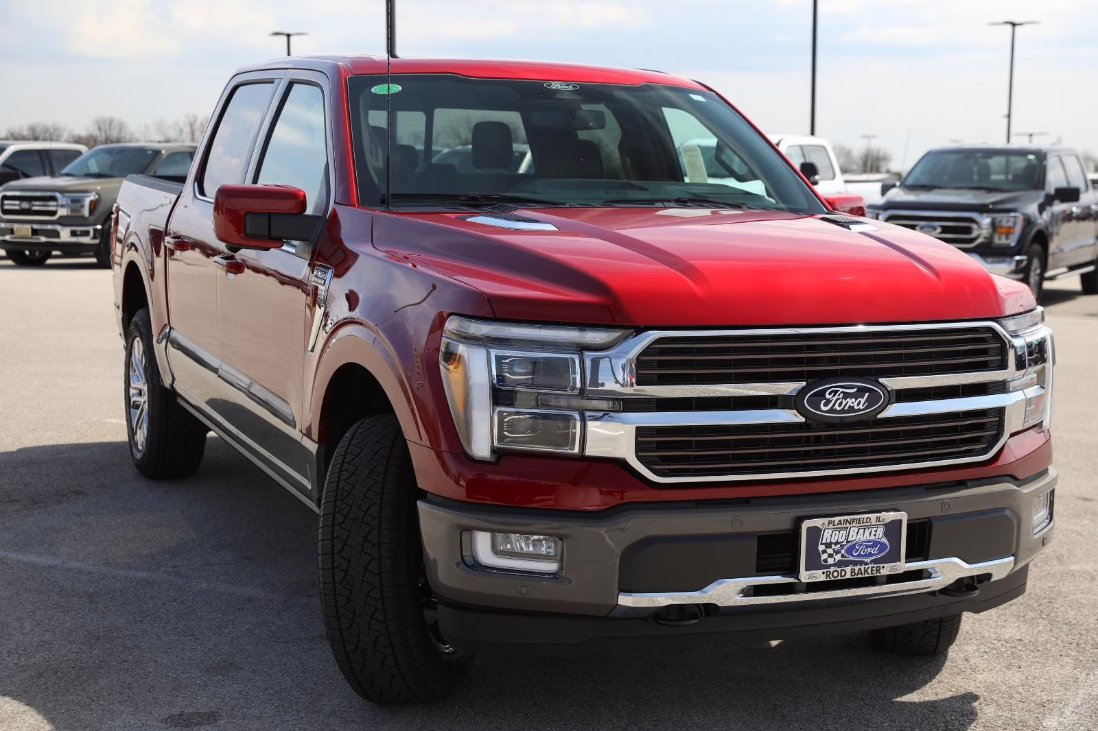 2026 Ruby Red Metallic Tinted Clearcoat Ford F-150 King Ranch 4X4 Truck