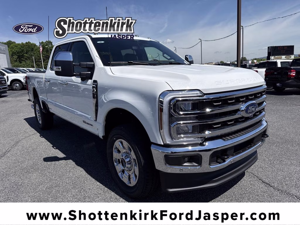 2026 Star White Metallic Tri-Coat Ford Super Duty F-250 SRW King Ranch 4X4 Truck