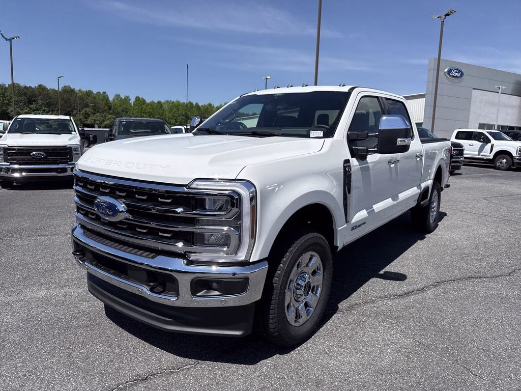 2026 Star White Metallic Tri-Coat Ford Super Duty F-250 SRW King Ranch 4X4 Truck