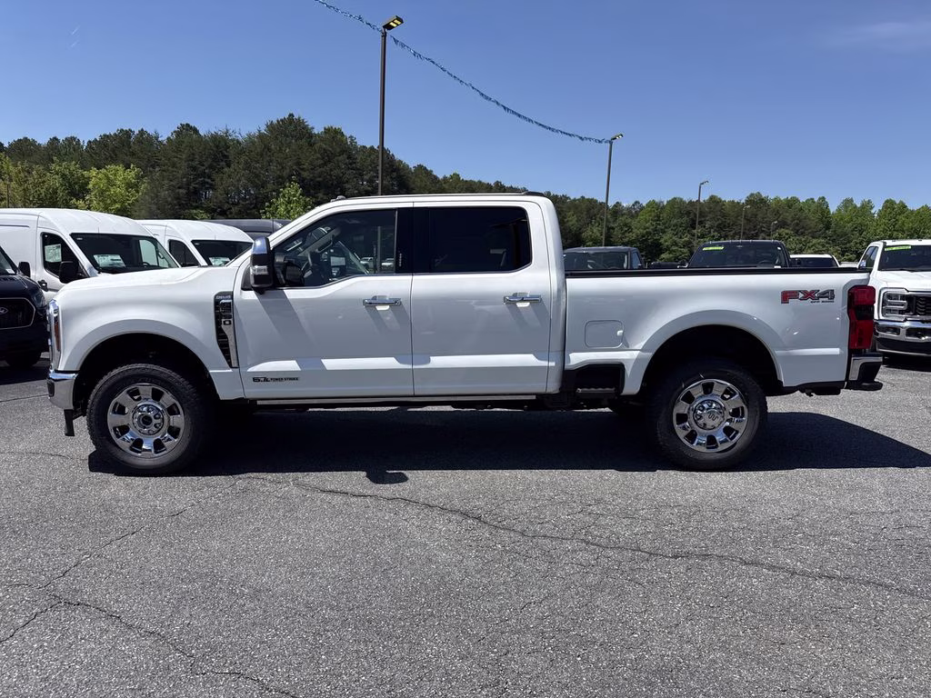 2026 Star White Metallic Tri-Coat Ford Super Duty F-250 SRW King Ranch 4X4 Truck