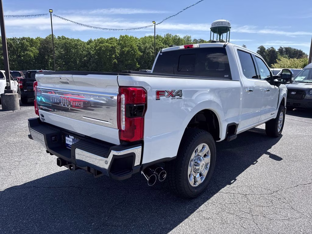 2026 Star White Metallic Tri-Coat Ford Super Duty F-250 SRW King Ranch 4X4 Truck
