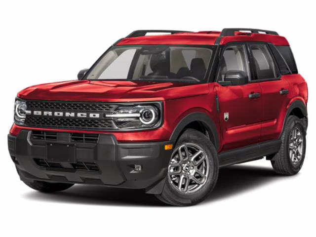 2026 Ruby Red Metallic Tinted Clearcoat Ford Bronco Sport Big Bend 4X4 SUV