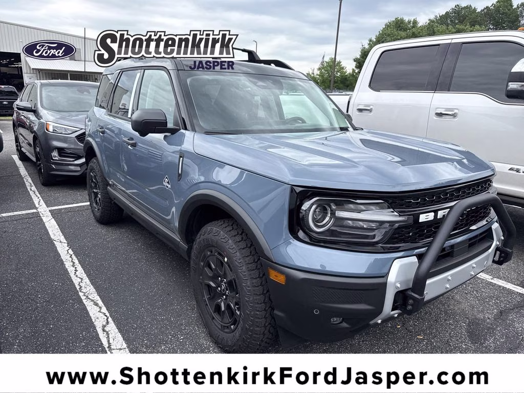2026 Azure Gray Metallic Tri-Coat Ford Bronco Sport Outer Banks 4X4 SUV