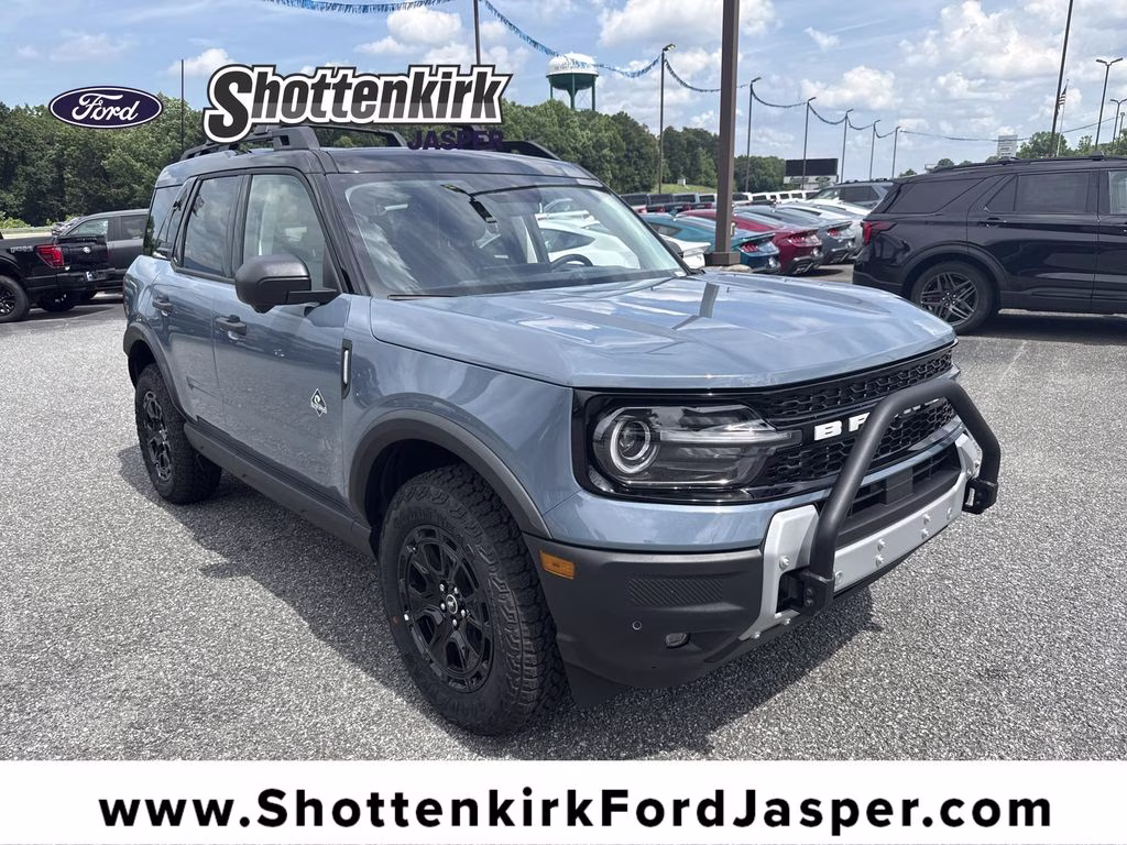 2026 Azure Gray Metallic Tri-Coat Ford Bronco Sport Outer Banks 4X4 SUV