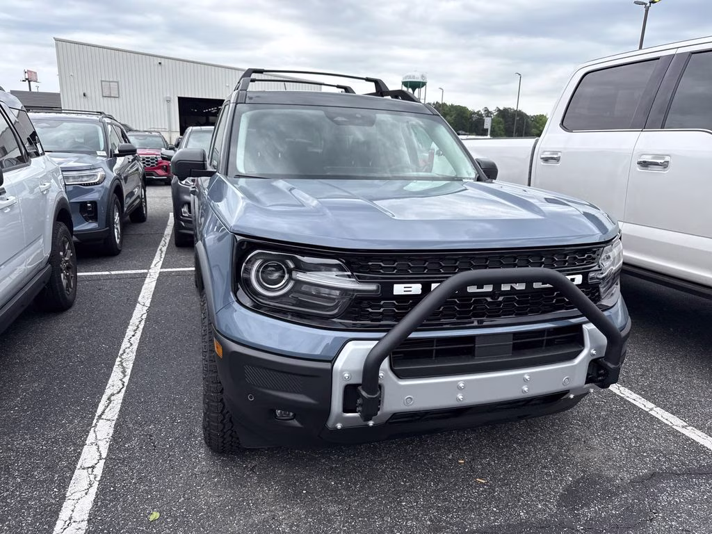 2026 Azure Gray Metallic Tri-Coat Ford Bronco Sport Outer Banks 4X4 SUV