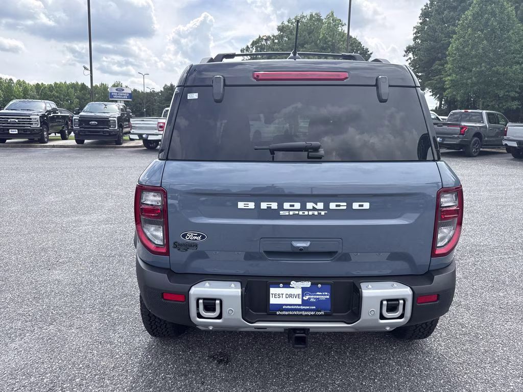 2026 Azure Gray Metallic Tri-Coat Ford Bronco Sport Outer Banks 4X4 SUV