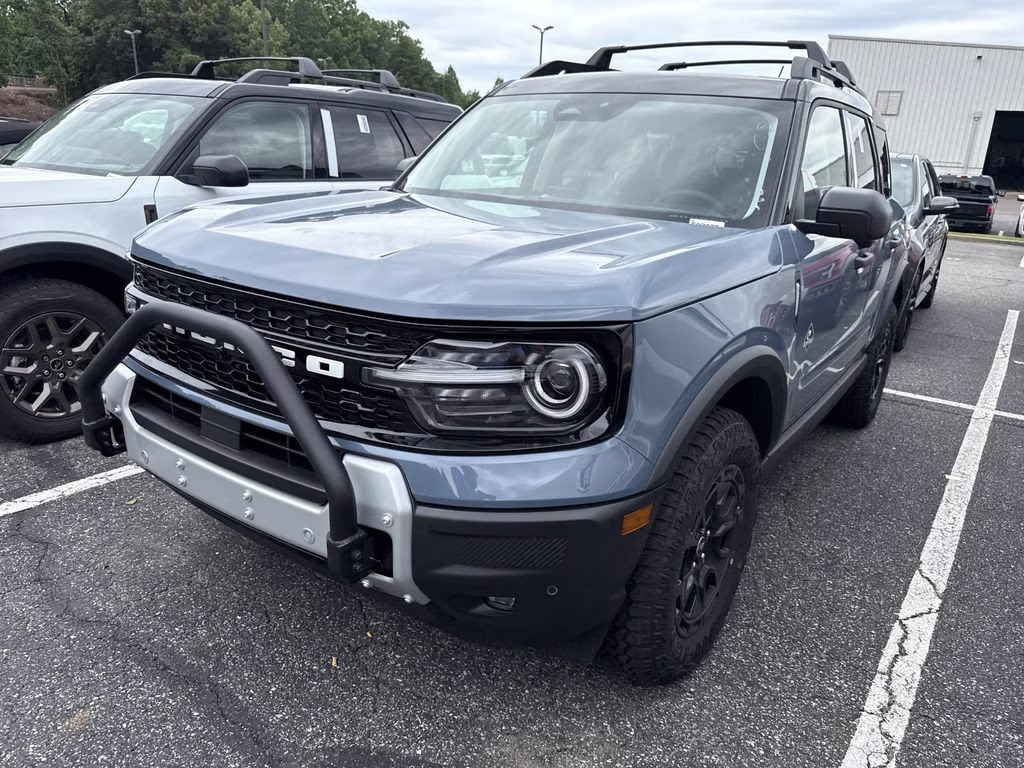 2026 Azure Gray Metallic Tri-Coat Ford Bronco Sport Outer Banks 4X4 SUV