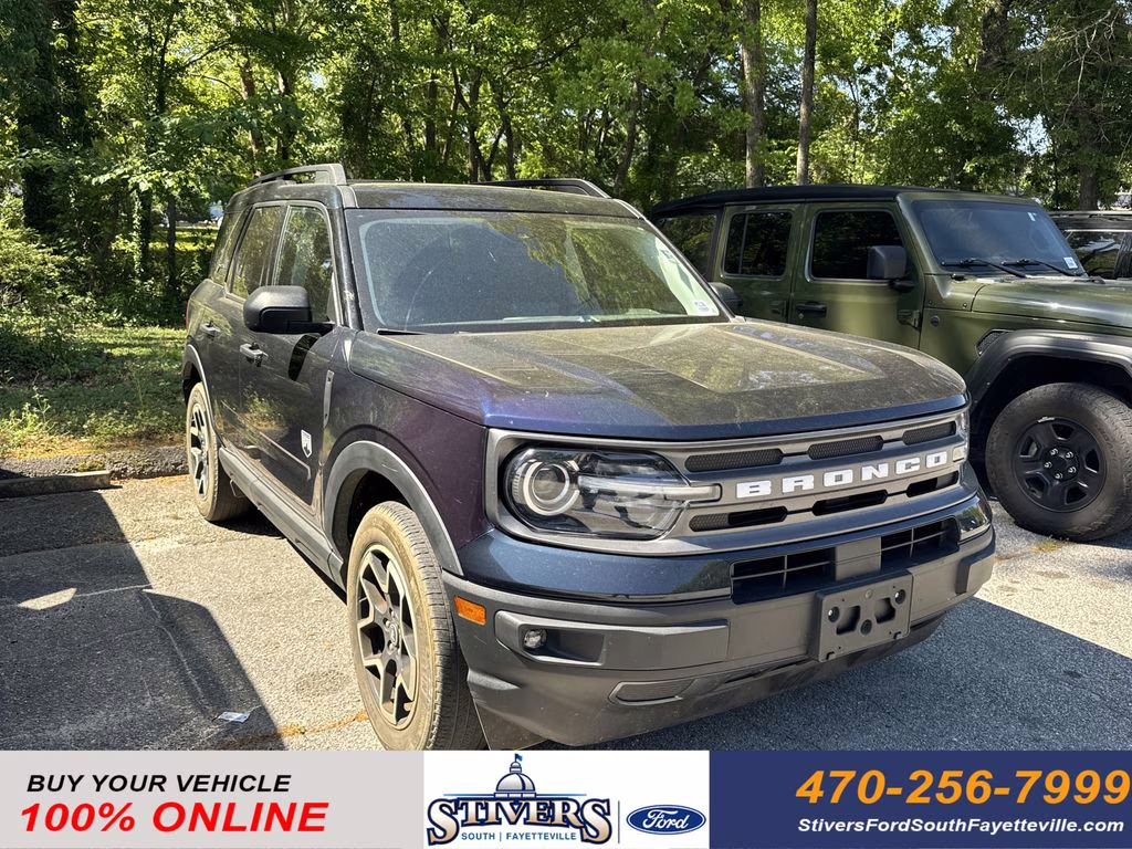 2021 Blue Metallic Ford Bronco Sport Big Bend 4X4 SUV
