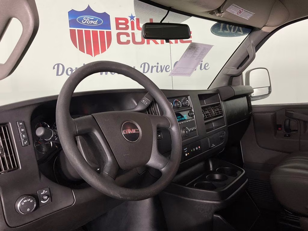 2021 Summit White GMC Savana 2500 V8 Work Van RWD Van