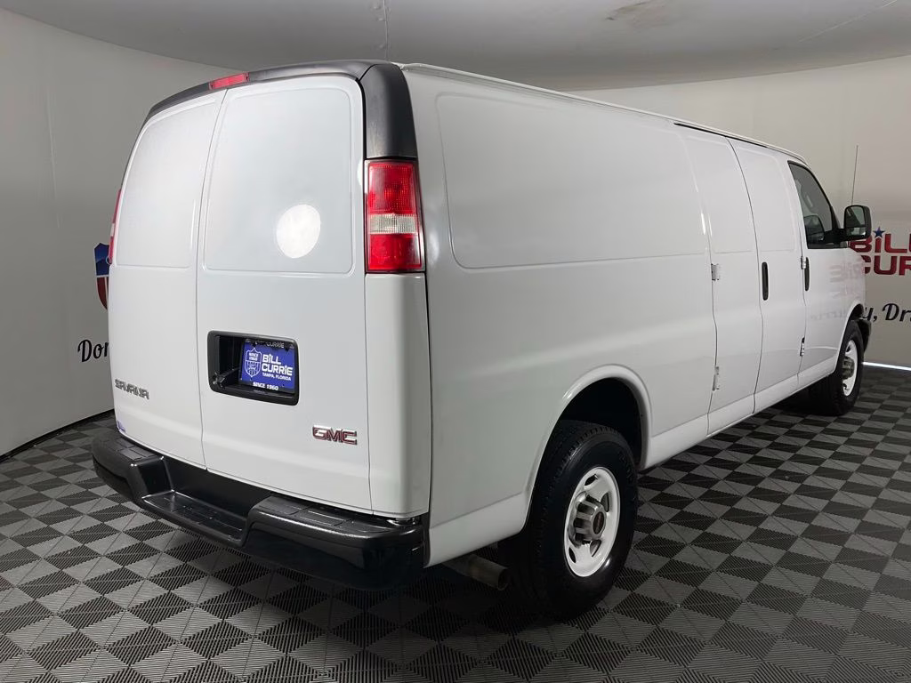2021 Summit White GMC Savana 2500 V8 Work Van RWD Van