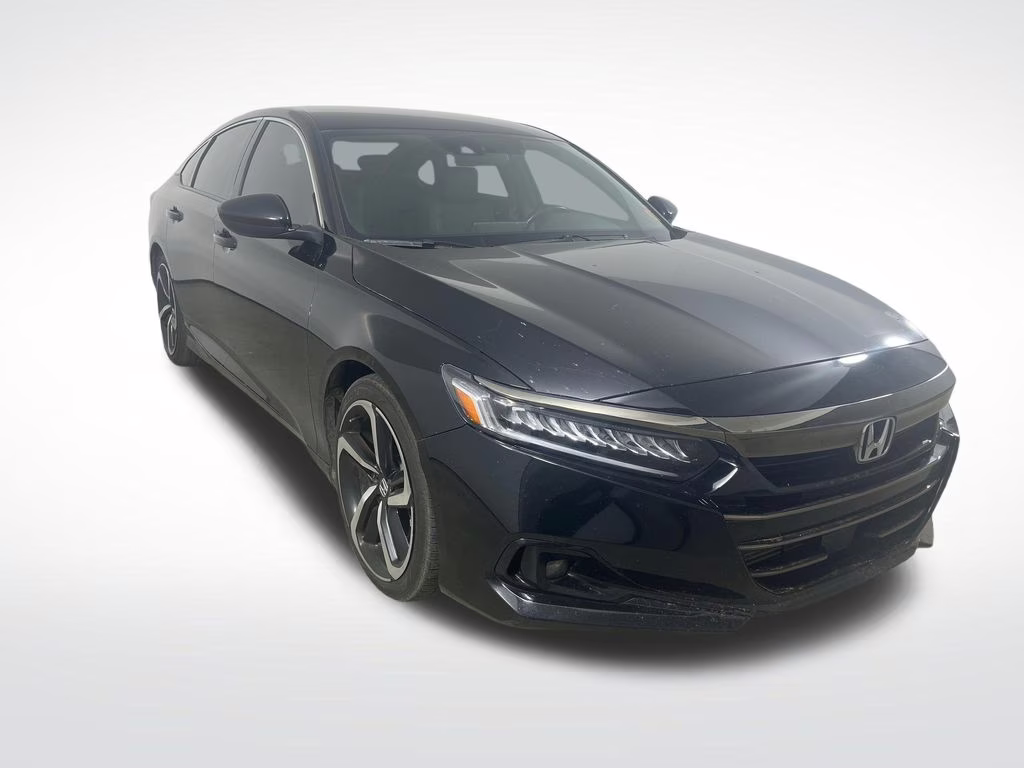 2022 Crystal Black Pearl Honda Accord Sport FWD Sedan