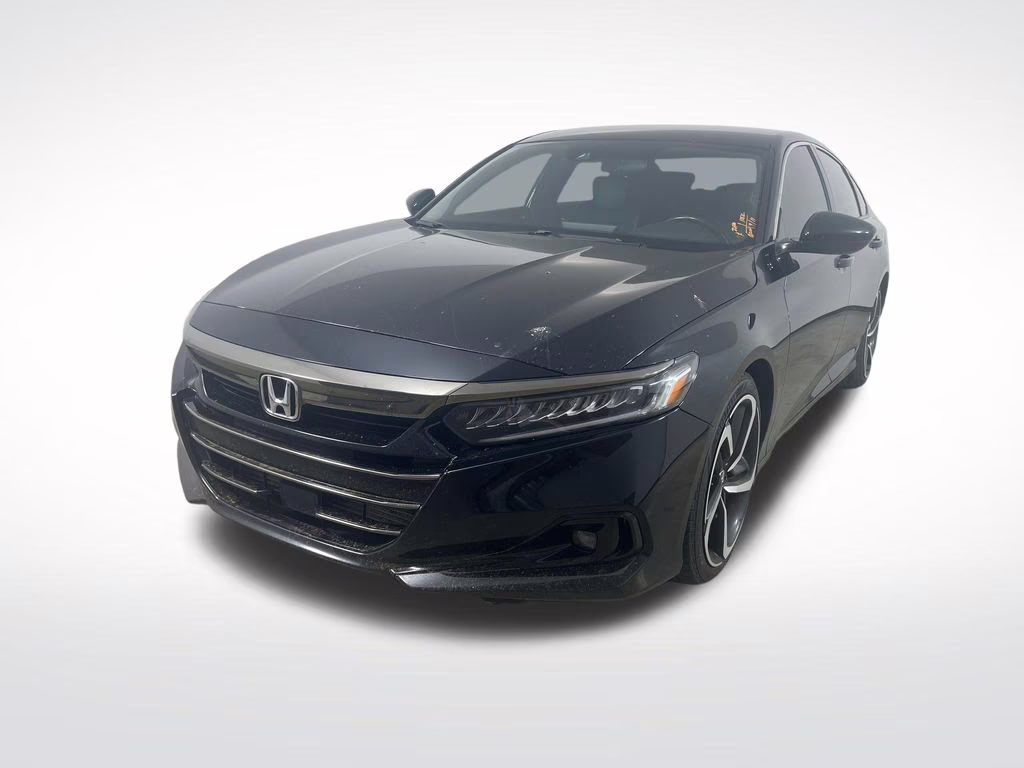2022 Crystal Black Pearl Honda Accord Sport FWD Sedan